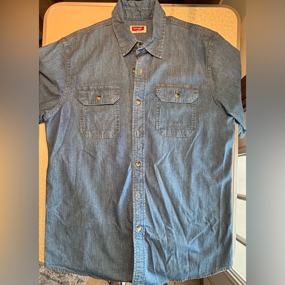 Wrangler | Men’s Authentic’s Weather Anything Shirt. Size: M/M/ - Picture 4 of 12